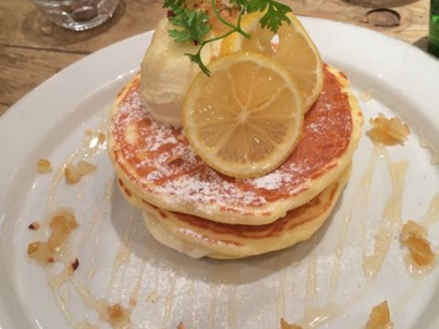 しっとりしていて美味しいです!_j.s. pancake cafe 自由が丘店