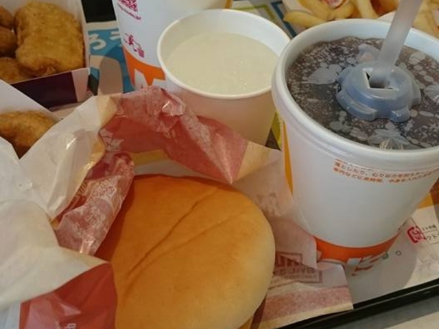 チーズバーガー_マクドナルド8号線北町店