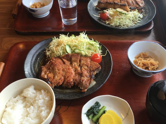 しょうが焼き定食_お食事処・暖