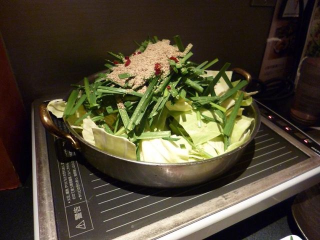 organs hot pot_博多名物 もつ鍋笑楽