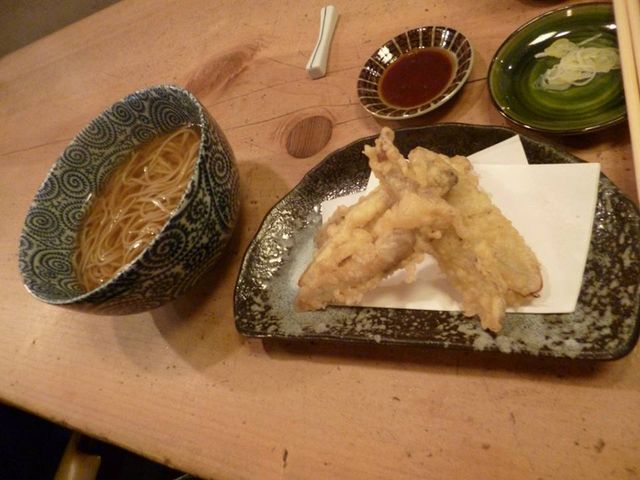 fried burdock buckwheat noodle_信州そば むらた