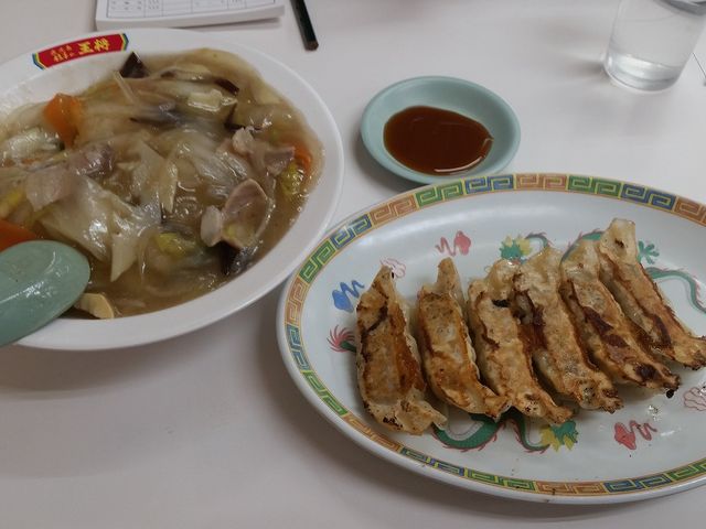 注文した料理_餃子の王将中町店