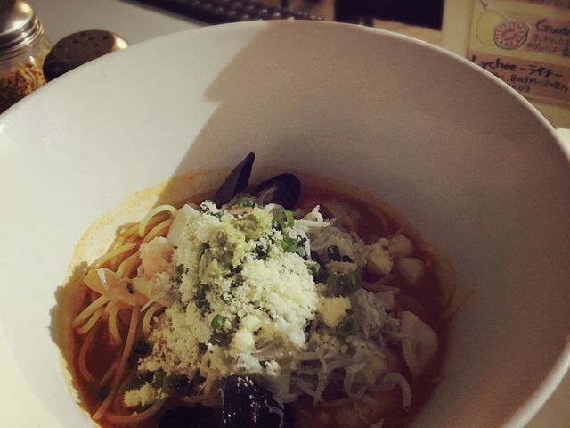 シラスのパスタ_イルキャンティ カフェ iL CHIANTI CAFE 江の島