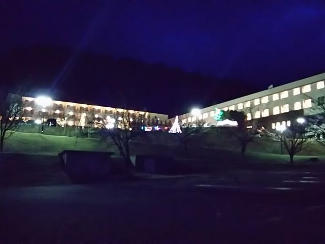 イルミネーションが綺麗でした。_ほりでーゆ〜四季の郷