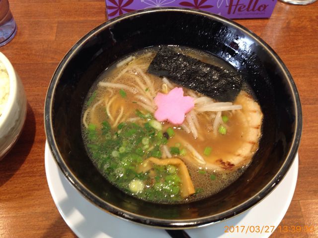 優しい播州ラーメンでした(^^)_道の駅とうじょう