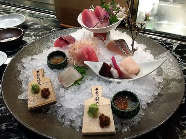 刺身の盛り合わせ_魚貝三昧 げん屋