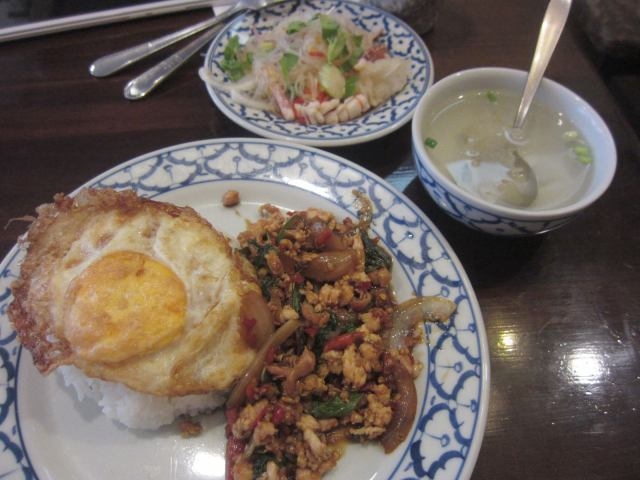 ガパオライスが美味しかったです。_タイ国料理 ライカノ