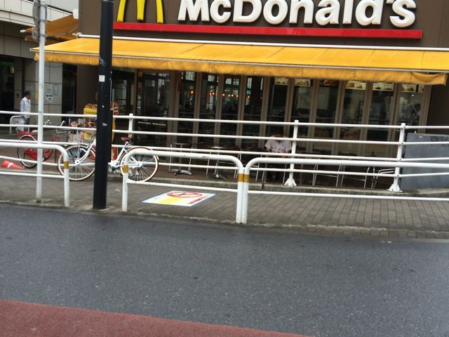 外観です_マクドナルド南千住駅店