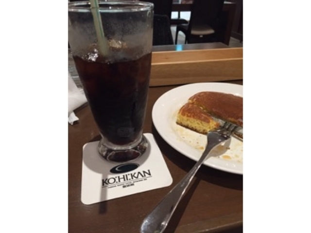 コーヒーとホットケーキ
_珈琲館あびこ店