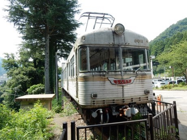 旧北陸鉄道加南線「しらさぎ号」_道の駅 山中温泉ゆけむり健康村
