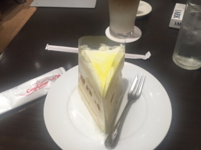 レモンケーキです。_銀座コージーコーナー・赤坂店