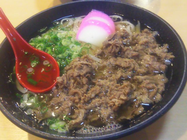 肉うどん_つるべ