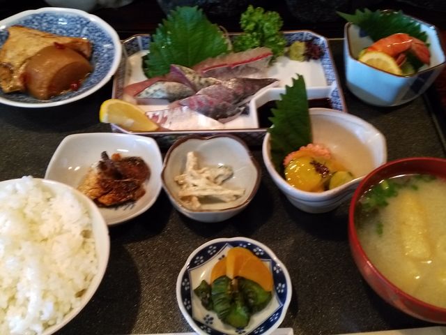 関アジ関サバ定食_お食事処 関の亭