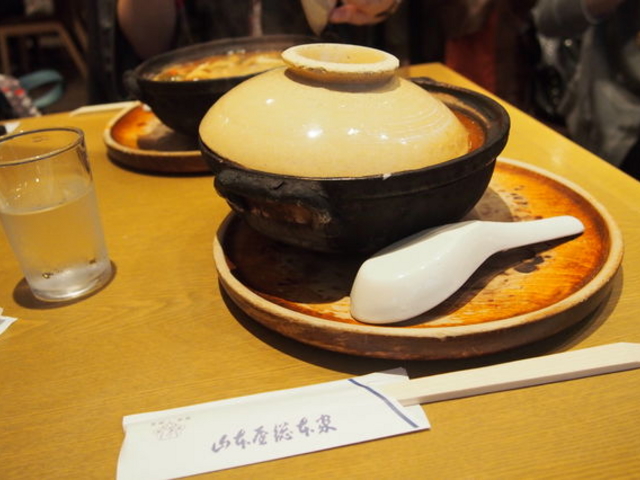 親子煮込うどん¥1652_山本屋総本家 名鉄店