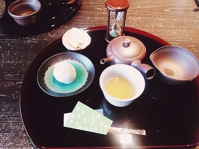 和菓子も絶品ですよ_深緑茶房