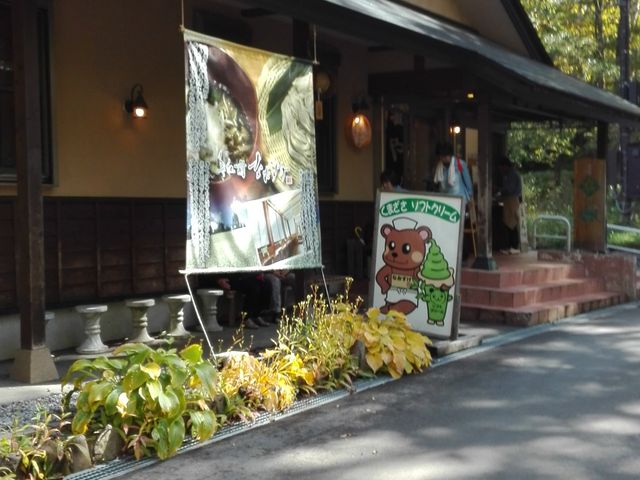 鳥居の真ん前_戸隠奥社前食堂