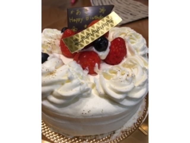アンリシャルパンティエのバースデーケーキ_アンリ・シャルパンティエ 池袋東武店