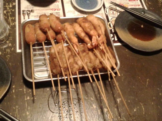 コースの串カツ6人分_北海道海鮮居酒屋さぶろう 北口店