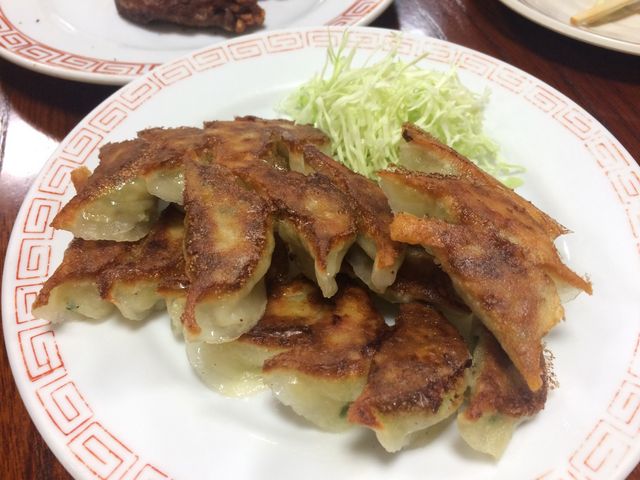 本命の焼き餃子_旭軒 駅前本店