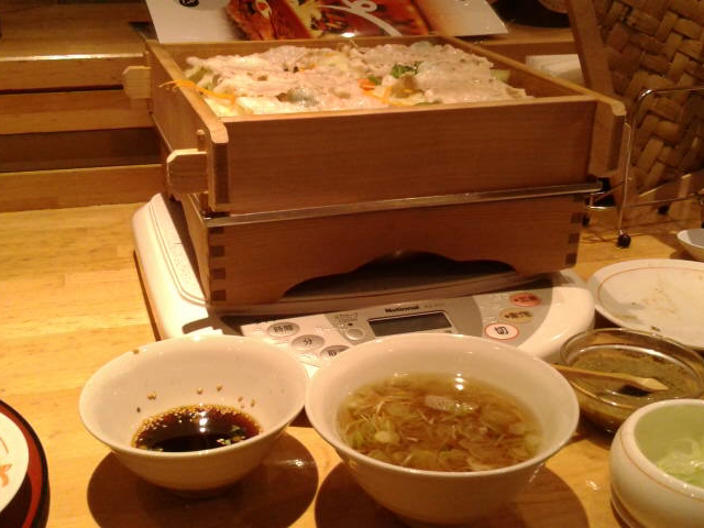 蒸しゃぶ_遊食菜彩 いちにいさん 札幌ステラプレイス