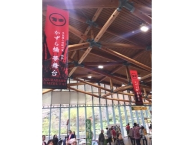 施設の内部です。_かずら橋夢舞台