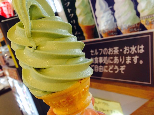 桑ソフトクリーム_道の駅 甘楽