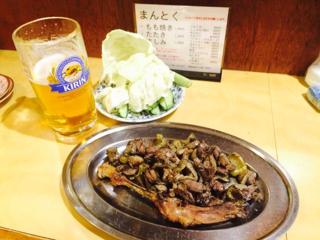 ビールとの相性抜群!_まんとく 大分