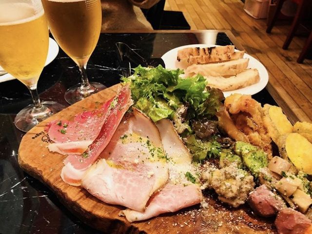 前菜盛り合わせ_ヴィア デッラ キエーザ