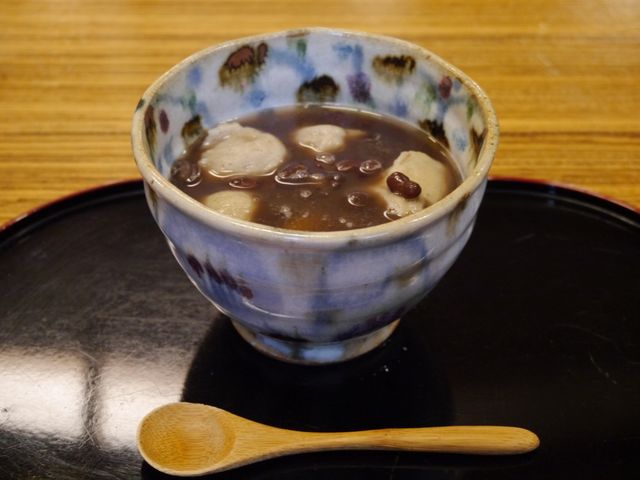 蕎麦ぜんざい_味処炉庵
