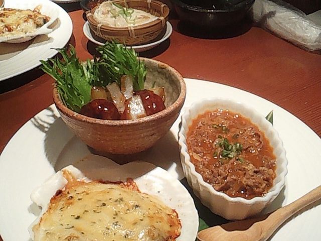ホタテグラタン、ハッシュドビーフなど。_馬喰一代 長良本店