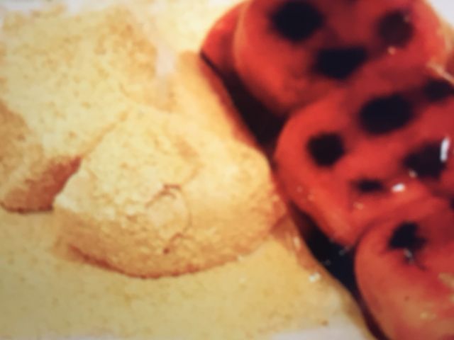 おこげがうまい。みたらし団子。_甘党まえだ 天王寺Mio店