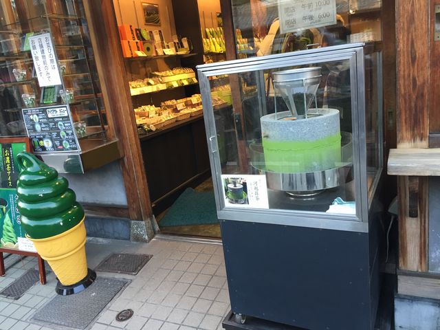 抹茶石臼です。_川越抹茶スイーツ処 茶和々