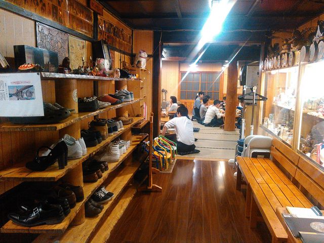 店内の雰囲気、畳の部屋で食べました。_じんぎすかん北海道