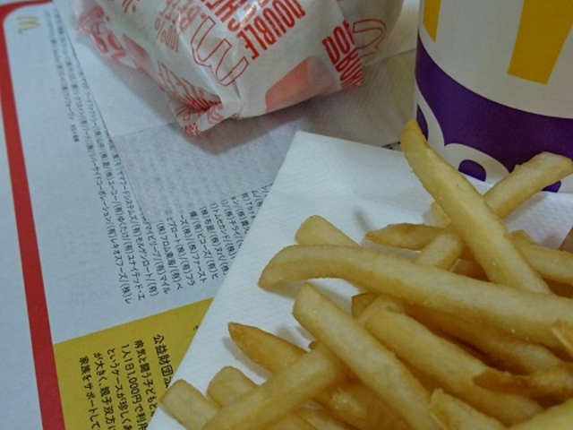 王道のダブチー_マクドナルド蟹江店