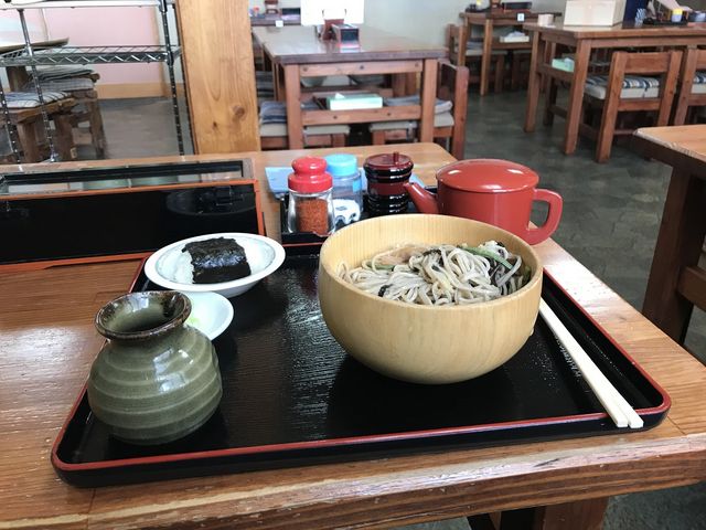 山菜ソバ_そば処 からまつ園 本店
