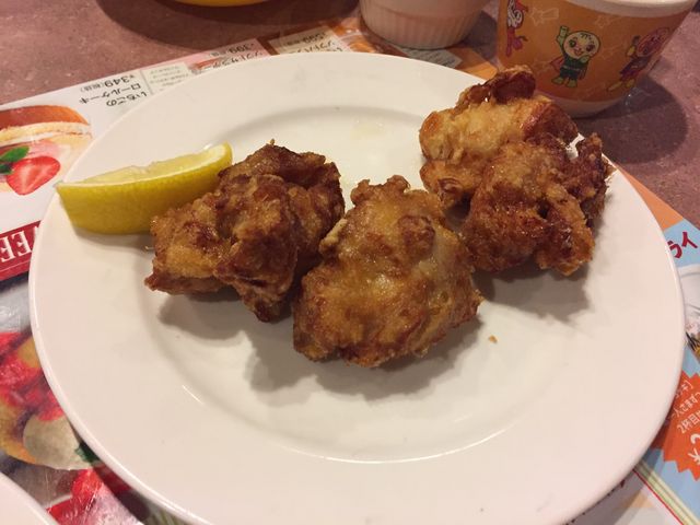 唐揚げが美味しかった_ガスト京都四条大宮店