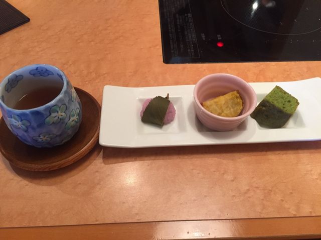 食後はお茶と和スイーツでほっこり_寿庵 鹿児島中央駅西口店