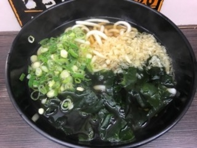わかめうどん_えびすうどん