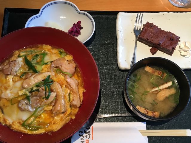 デザートも美味しかったです。_炭火串焼き こけこっこ