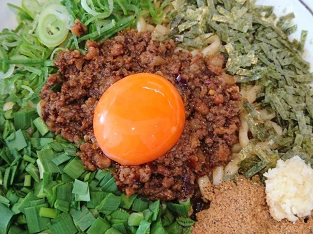 まぜまぜ。_麺屋 はなび 蟹江店
