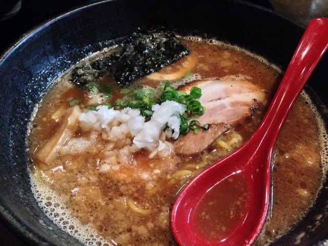 武者醤油ラーメン_鬼武者