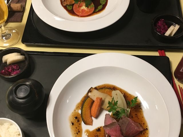 コース料理_洋風旅館ぴのん
