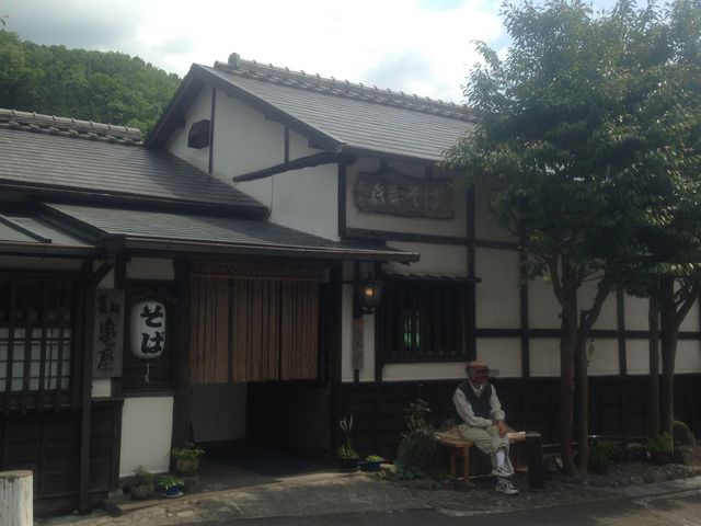 【そば処 亀屋】古民家風がステキな外観_そば処 亀屋