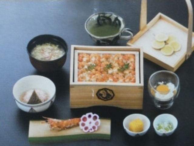 海老まぶし膳(2160円)_桂新堂 百福庵