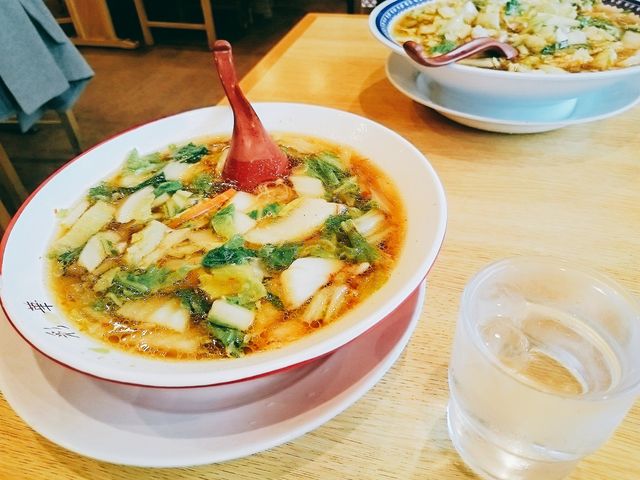 定番のサイカラーメン!_彩華ラーメン・本店