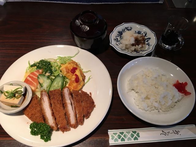 おろしカツランチ(コーヒーか紅茶つき)900円_G線