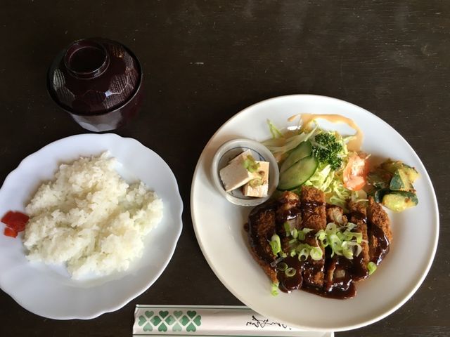 味噌カツランチ(コーヒーか紅茶つき)900円_G線