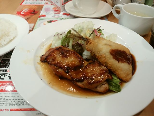 日替わりランチ499円(税抜)_ガスト 交野店
