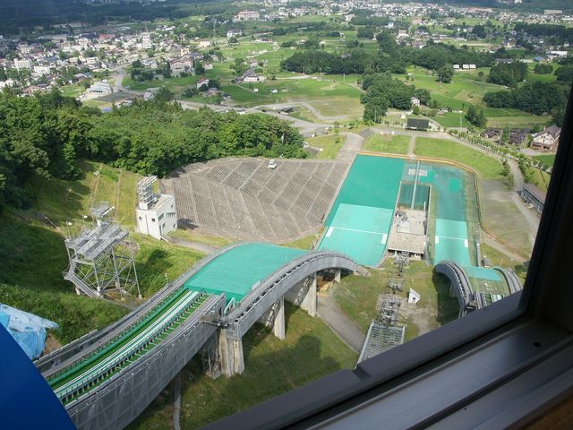 八方のジャンプ台a_白馬ジャンプ競技場