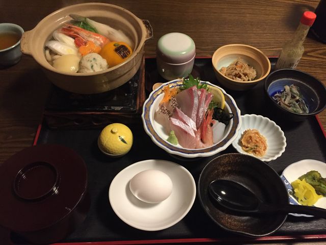 みかん鍋御膳_千鳥 お侍茶屋彦右衛門大島本店
